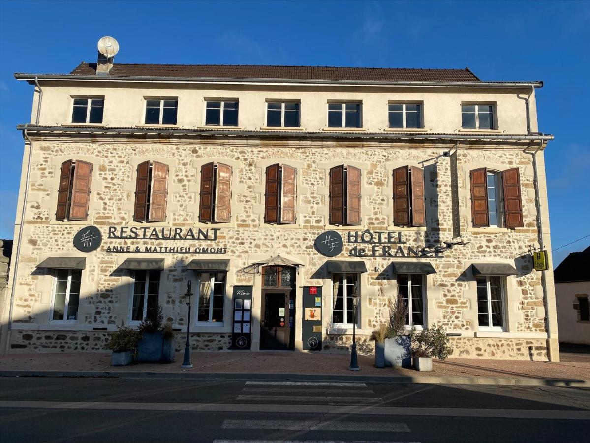 Hotel De France Montmarault Exterior foto